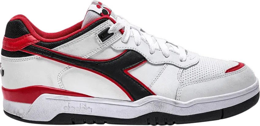 Diadora B.56 Icona &#039;White Ferrari Red Italy&#039;