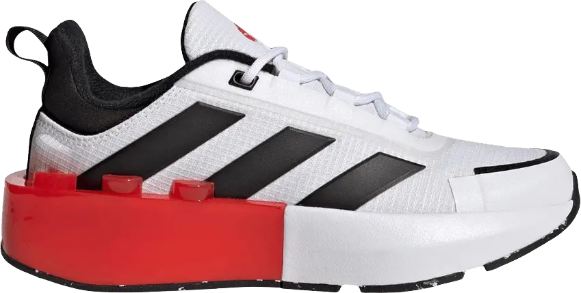  Adidas LEGO x Tech Runner J &#039;White Black Red&#039;