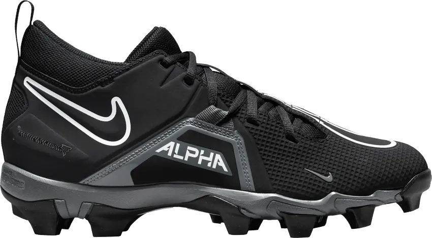  Nike Alpha Menace 3 Shark Wide &#039;Black Iron Grey&#039;