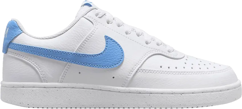  Nike Wmns Court Vision Low Next Nature &#039;White University Blue&#039;