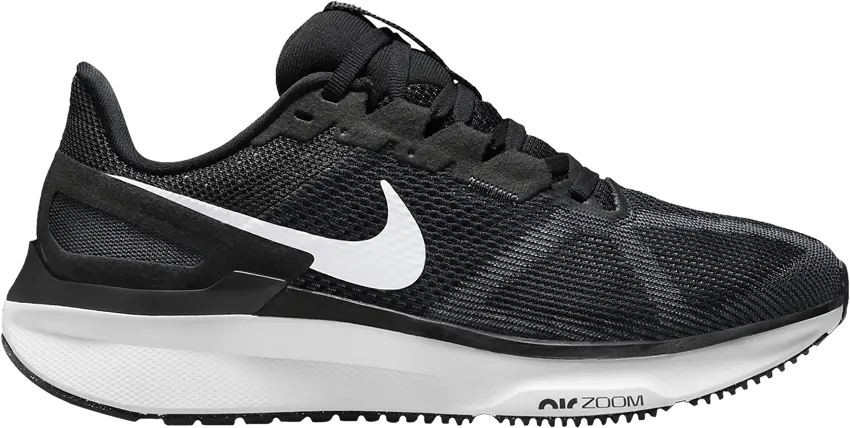  Nike Wmns Air Zoom Structure 25 Wide &#039;Black White&#039;