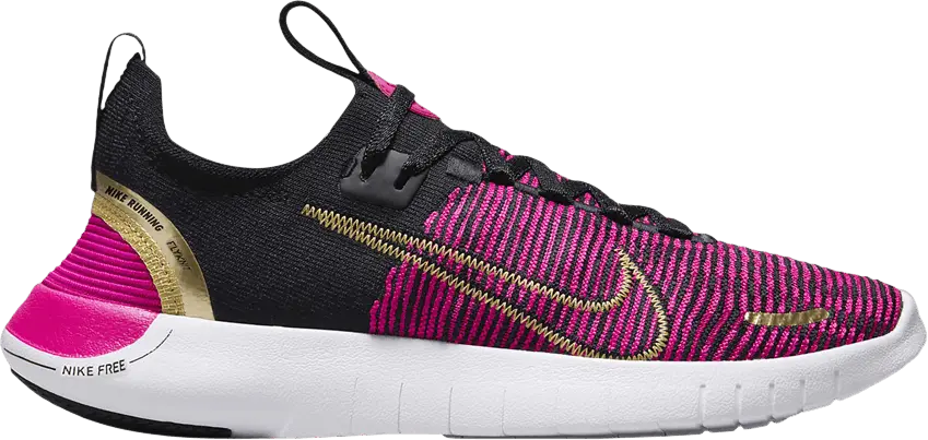  Nike Wmns Free RN Next Nature &#039;Black Fireberry&#039;