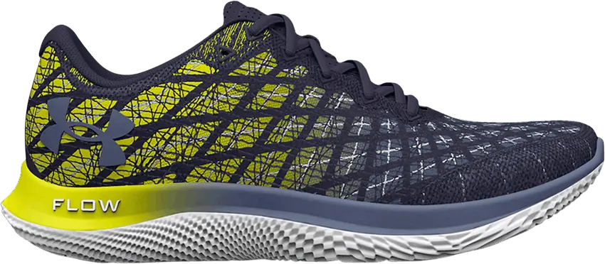  Under Armour Flow Velociti Wind 2 &#039;Tempered Steel Yellow Ray&#039;