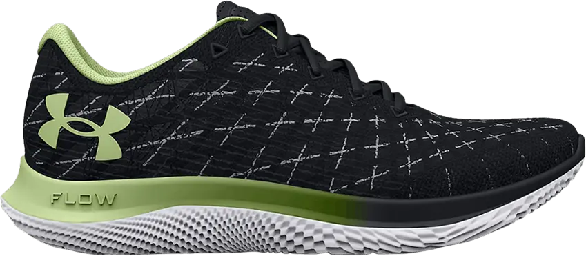  Under Armour Flow Velociti Wind 2 &#039;Black Phosphor Green&#039;