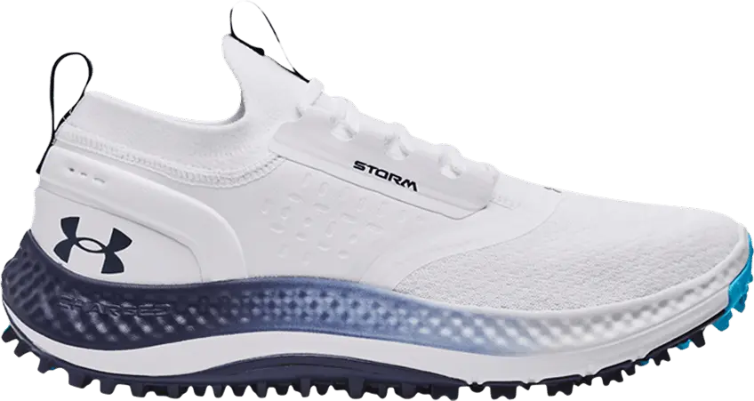 Under Armour Charged Phantom Spikeless Golf &#039;White Midnight Navy&#039;