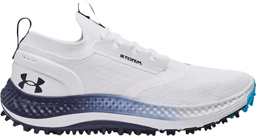  Under Armour Charged Phantom Spikeless Golf &#039;White Midnight Navy&#039;