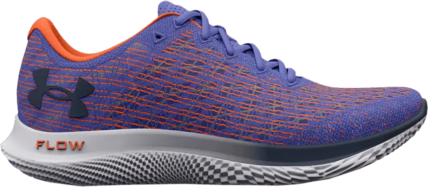  Under Armour Wmns Flow Velociti Wind 2 &#039;Baja Blue Orange Blast&#039;