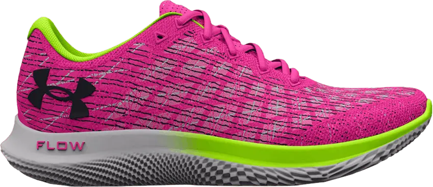  Under Armour Wmns Flow Velociti Wind 2 &#039;Rebel Pink Lime&#039;