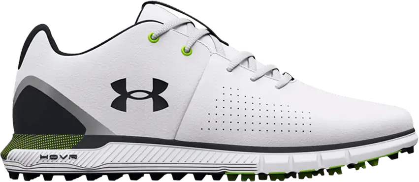  Under Armour HOVR Fade 2 Spikeless Golf &#039;White Black Lime&#039;