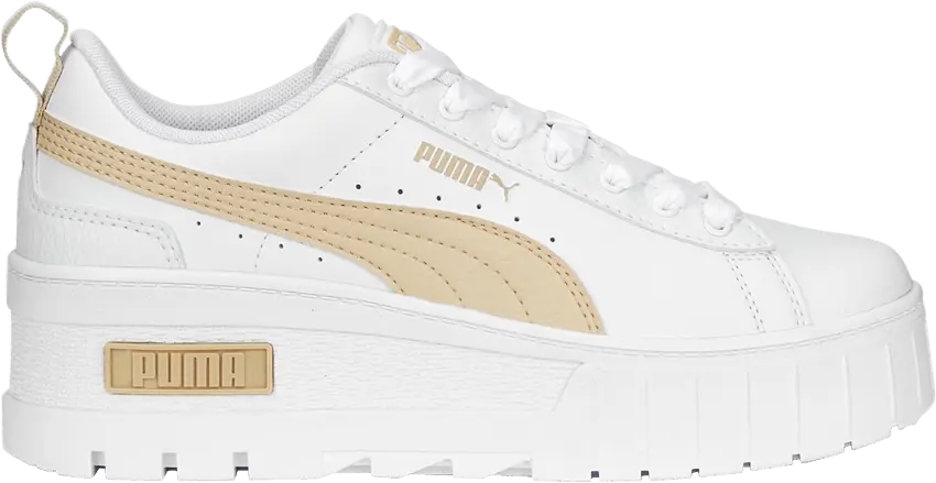  Puma Wmns Mayze Wedge &#039;White Granola&#039;