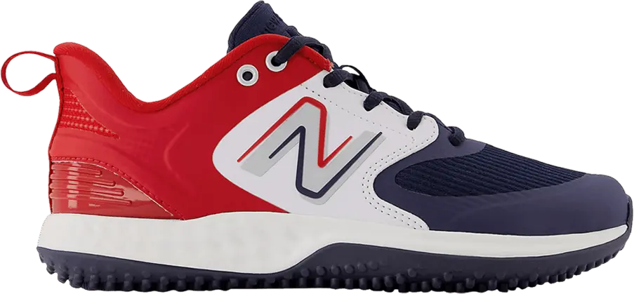 New Balance Wmns Fresh Foam Velo v3 TF &#039;Red Navy Blue&#039;