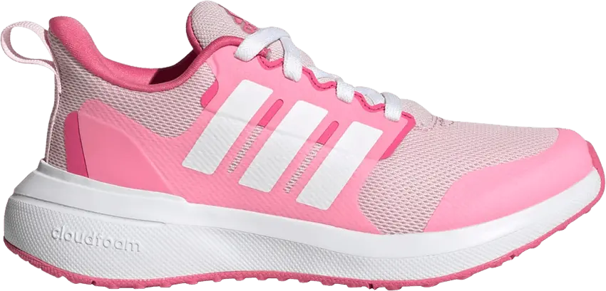  Adidas FortaRun 2.0 Cloudfoam Little Kid &#039;Clear Pink White&#039;