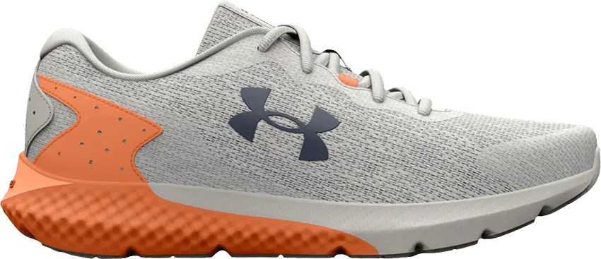  Under Armour Wmns Charged Rogue 3 Knit &#039;Grey Mist Orange Tropic&#039;