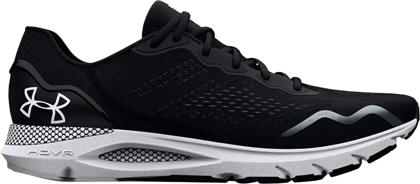  Under Armour HOVR Sonic 6 2E Wide &#039;Black White&#039;