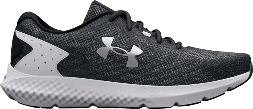  Under Armour Wmns Charged Rogue 3 Knit &#039;Black White&#039;