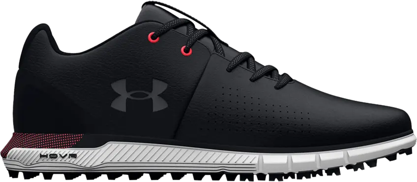 Under Armour HOVR Fade 2 Spikeless Golf &#039;Black Red&#039;