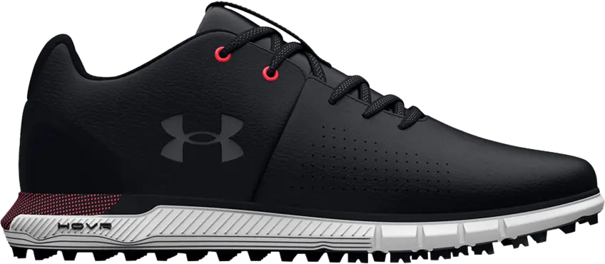  Under Armour HOVR Fade 2 Spikeless Golf &#039;Black Red&#039;