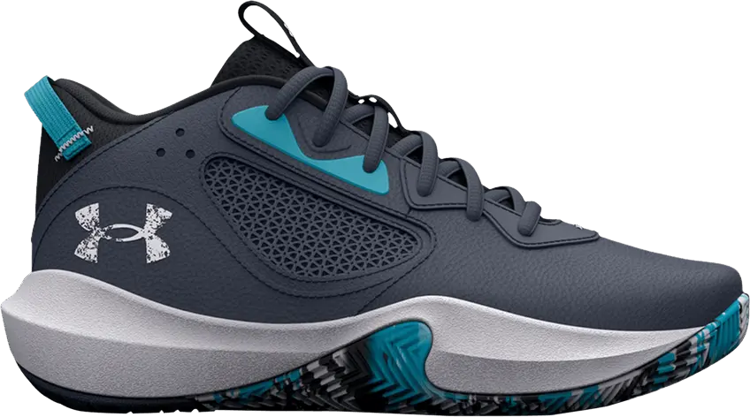 Under Armour Lockdown 6 GS &#039;Downpour Grey Blue&#039;