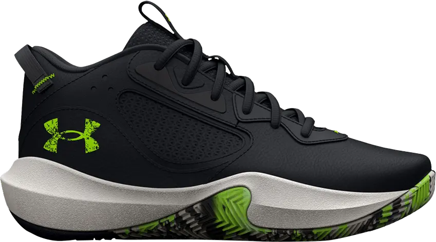 Under Armour Lockdown 6 GS &#039;Black Lime&#039;