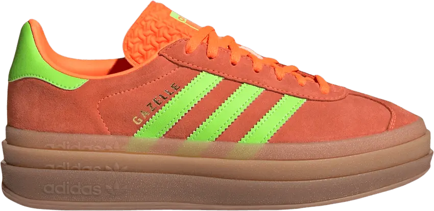  Adidas Wmns Gazelle Bold &#039;Solar Orange Green&#039;
