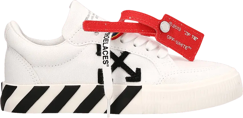  Off-White Vulc Sneaker Kids &#039;White Black&#039; 2023