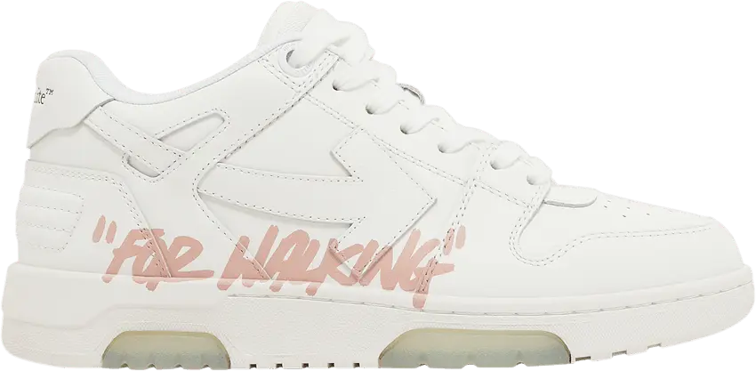  Off-White Wmns Out of Office &#039;For Walking - White Pink&#039; 2023