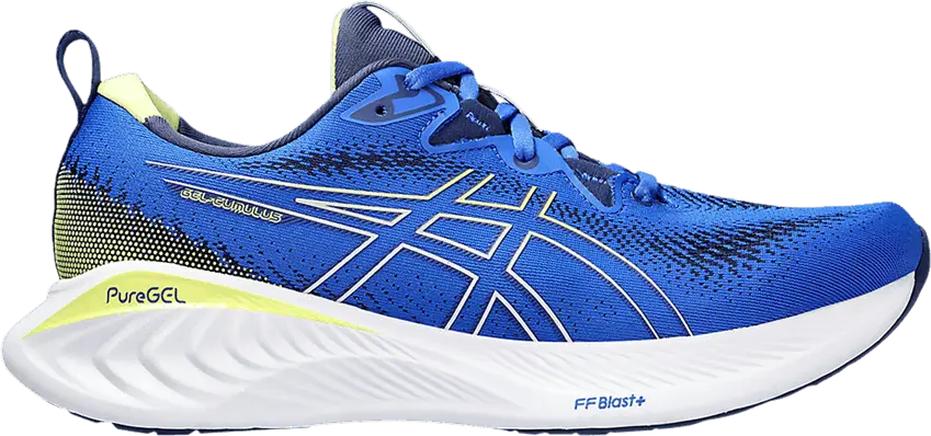  Asics Gel Cumulus 25 &#039;Illusion Blue Glow Yellow&#039;