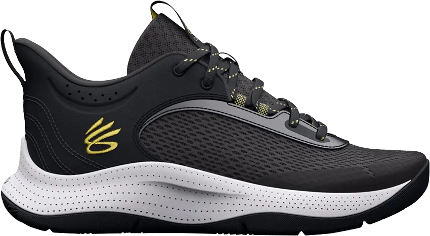  Under Armour Curry 3Z6 GS &#039;Jet Grey Gold&#039;