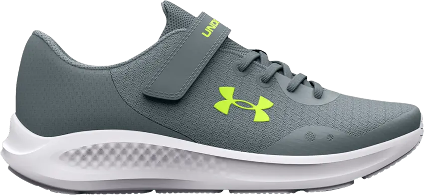  Under Armour Charged Pursuit AC PS &#039;Harbor Blue Lime&#039;