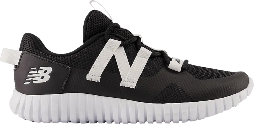  New Balance Playgruv v2 Bungee Big Kid &#039;Black White&#039;