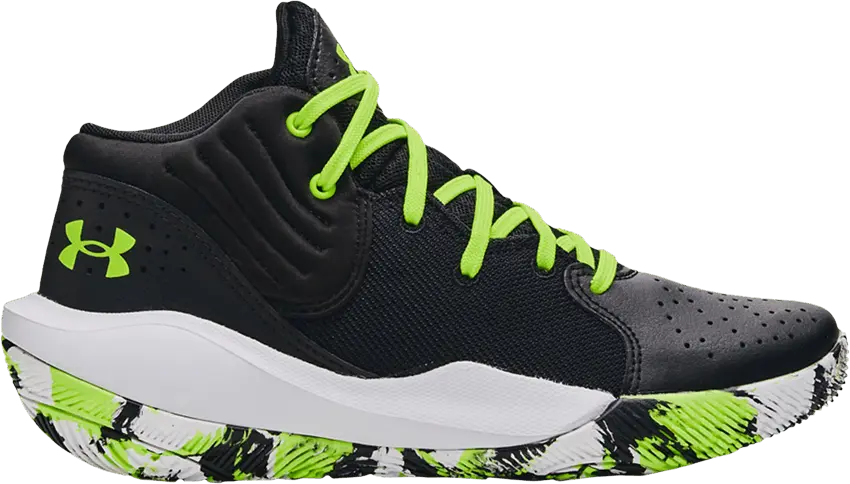  Under Armour Jet &#039;21 GS &#039;Black Lime&#039;