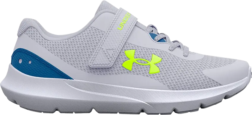  Under Armour Surge 3 AC PS &#039;Grey Lime Blue&#039;