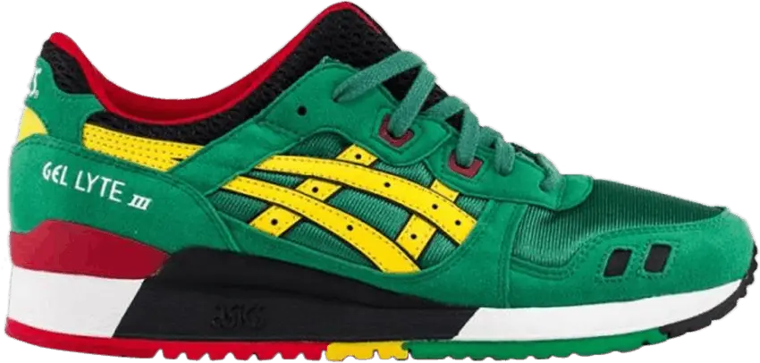  Asics ASICS Gel-Lyte III Rasta Pack Green