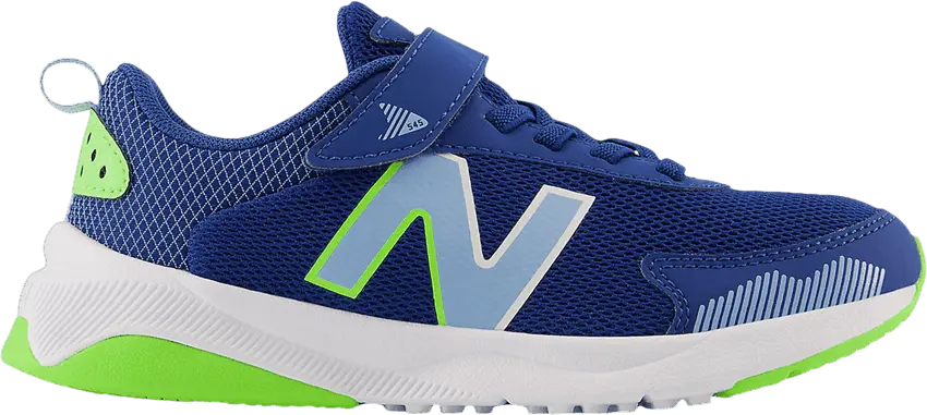  New Balance Dynasoft 545 Bungee Lace Little Kid Wide &#039;Blue Pixel Green&#039;