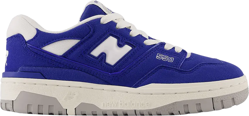  New Balance 550 Big Kid &#039;Suede Pack - Team Royal&#039;