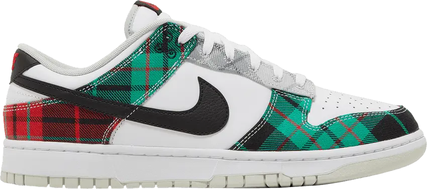  Nike Dunk Low Tartan Plaid