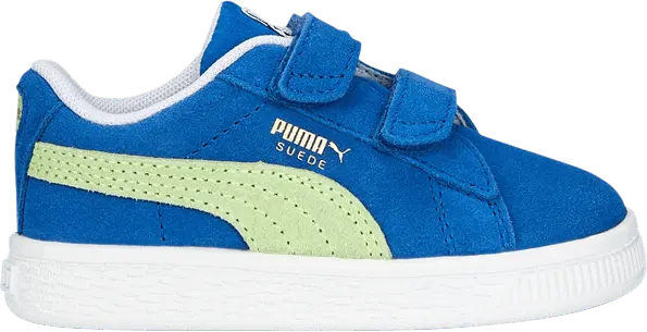  Puma Suede Classic 21 AC Infant &#039;Victoria Blue Fast Yellow&#039;