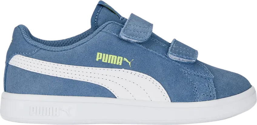  Puma Smash V2 Suede Little Kid &#039;Deep Dive&#039;