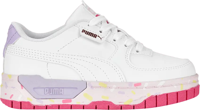  Puma Cali Dream Crush Little Kid &#039;White Pearl Pink&#039;