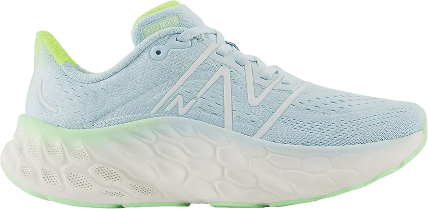  New Balance Wmns Fresh Foam X More v4 Wide &#039;Blue Green Aura&#039;