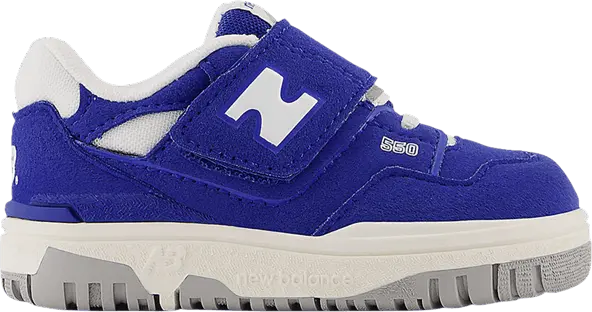  New Balance 550 Bungee Lace Top Strap Toddler &#039;Suede Pack - Team Royal&#039;