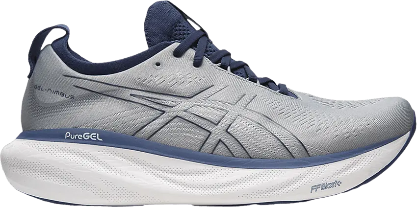  Asics Gel Nimbus 25 Extra Wide &#039;Sheet Rock Indigo Blue&#039;