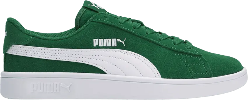  Puma Smash V2 Suede Big Kid &#039;Vine&#039;