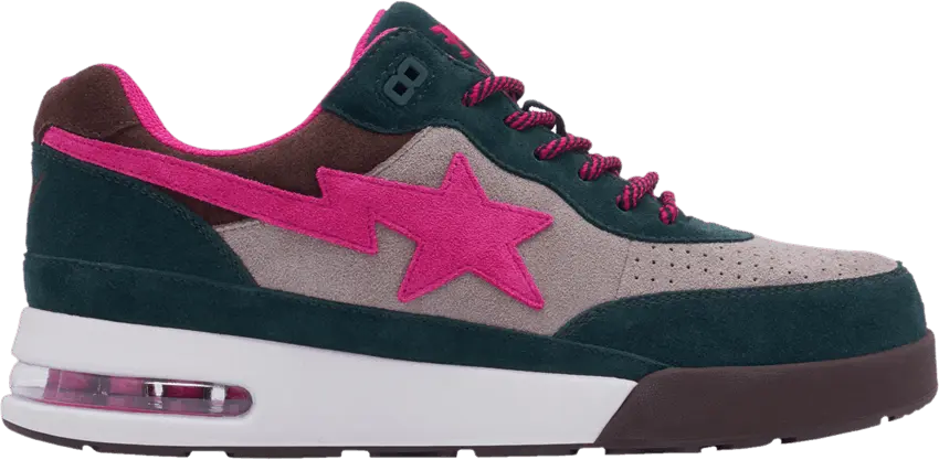  Bape Roadsta #1 M1 &#039;Dark Teal Pink&#039;