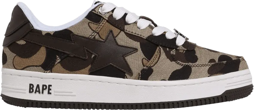  Wmns Bapesta &#039;Cookie Camo 2 - Brown&#039;