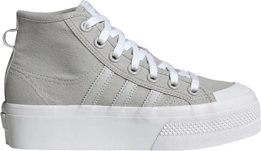  Adidas Nizza Platform Mid J &#039;Grey&#039;