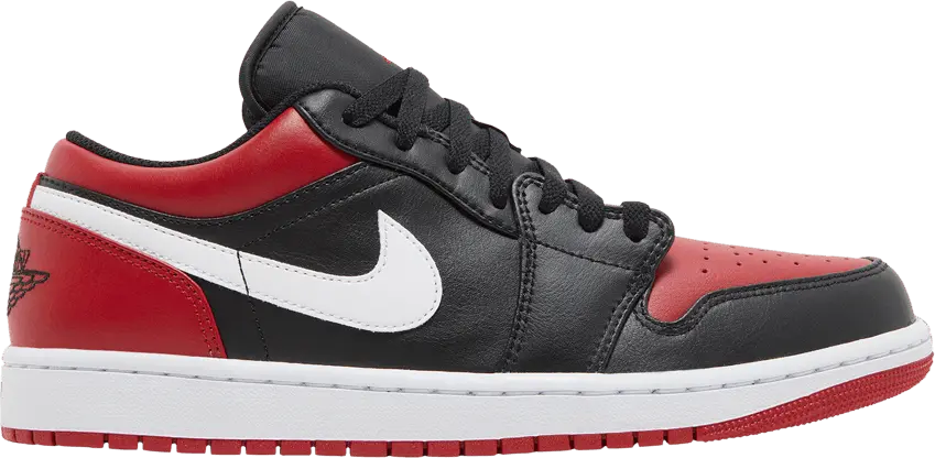  Jordan 1 Low Alternate Bred Toe