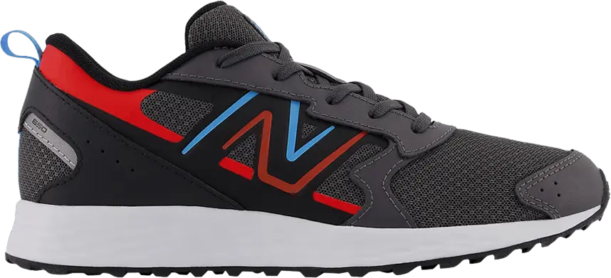  New Balance Fresh Foam 650v1 Big Kid Wide &#039;Magnet Neo Flame&#039;