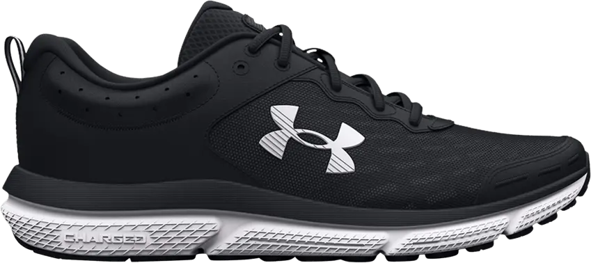  Under Armour Wmns Charged Assert 10 &#039;Black White&#039;