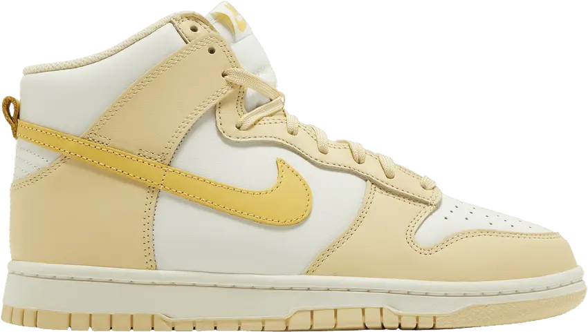  Nike Dunk High Pale Vanilla Topaz Gold (Women&#039;s)